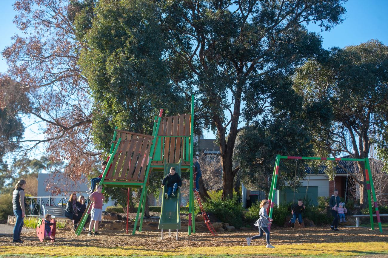 Tununga Cct Playspace with children playing