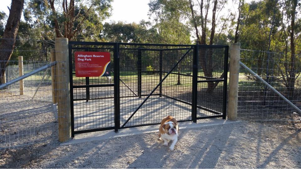 Allingham Street Dog Park gates