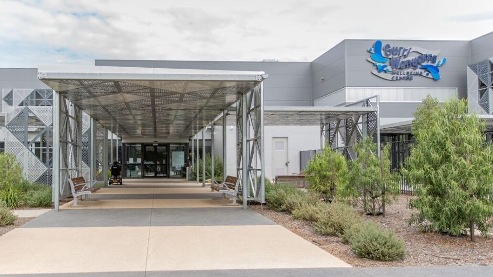 A photo of the entrance to the Gurri Wanyarra Wellbeing Centre