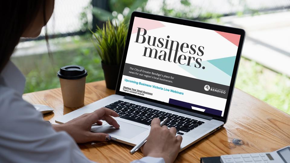 Spotlight on a business, Business matters newsletter