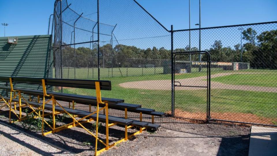 Baseball field at Strathfieldsaye Recreation Reserve Club Court