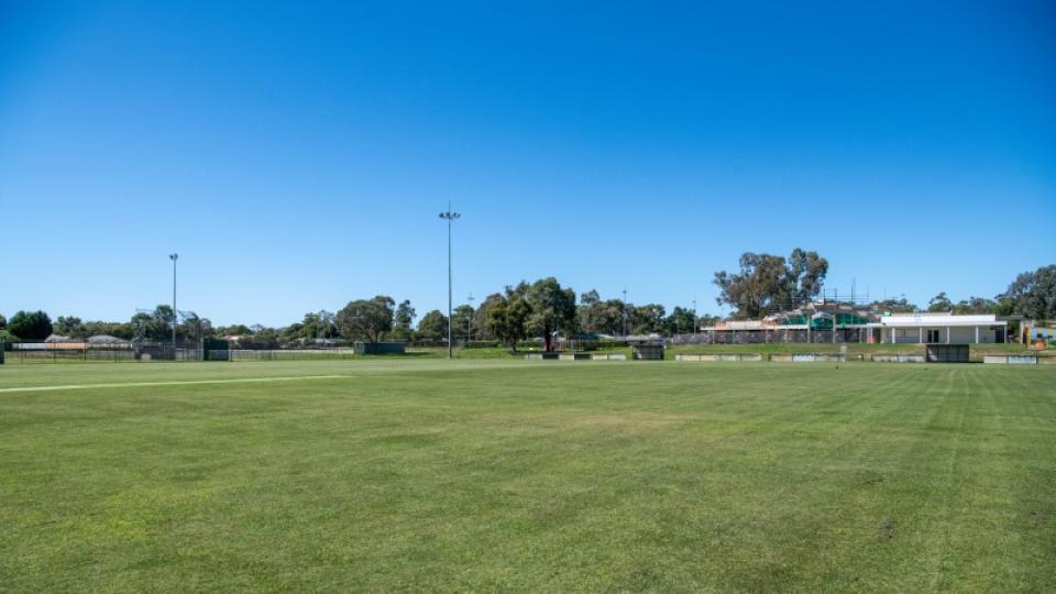 Oval at Strathfieldsaye Recreation Reserve Club Court