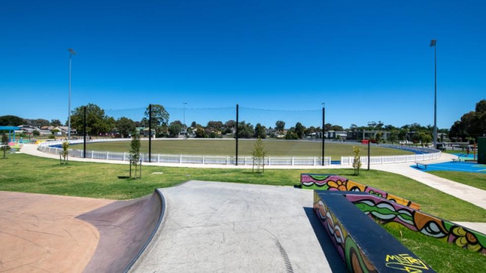 Oval at Ewing Park Oval