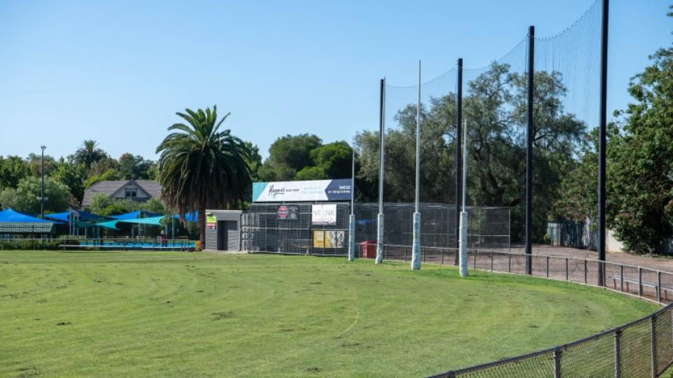Goals at Golden Square Recreation Reserve