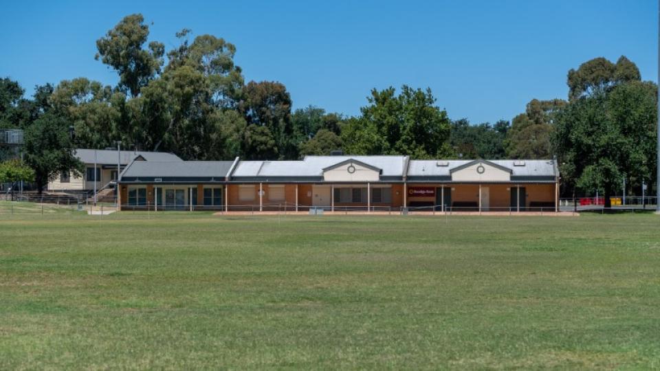 Building at Weeroona Oval