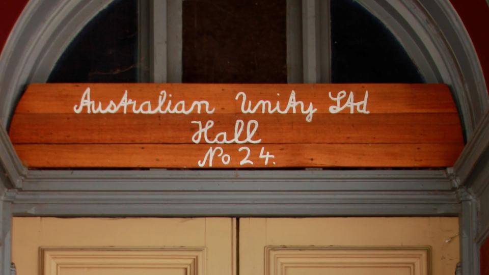 The Australian Manchester Unity Hall is a community space tucked away along the main street of Eaglehawk.