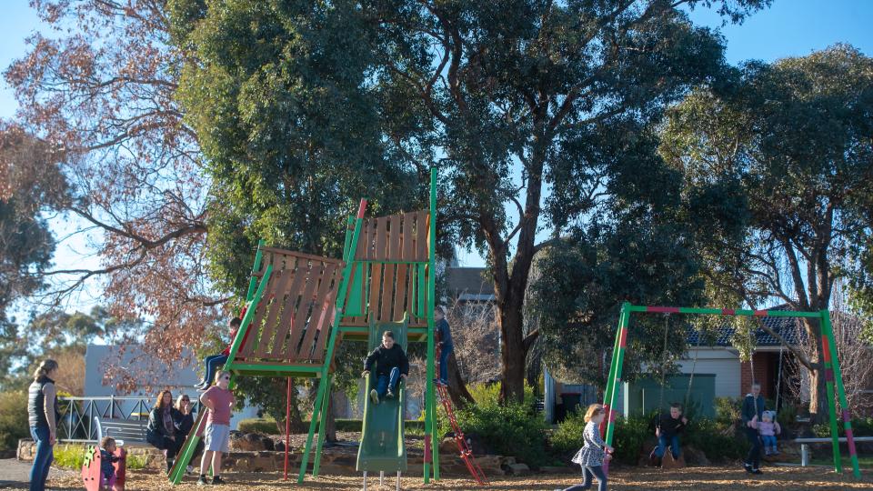 Tununga Cct Playspace with children playing